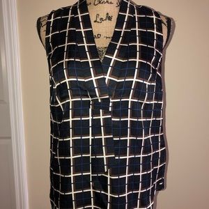 NWT J. Crew V-Neck Sleeveless Top